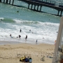 Boscombe Pier and surf